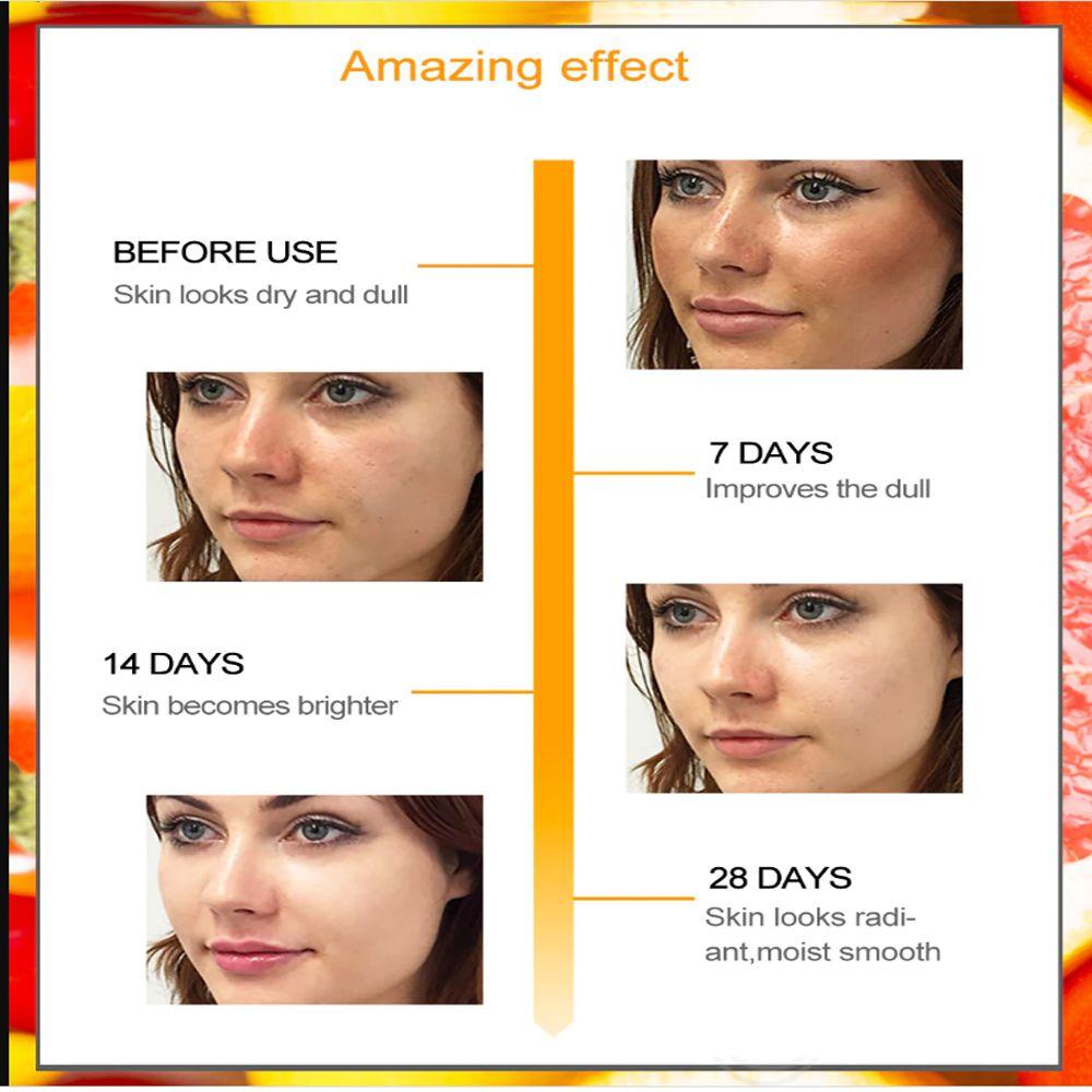KURAIY  Organic Improved vitamin C Facial serum- For Anti Aging & Smoothening & Brightening Face