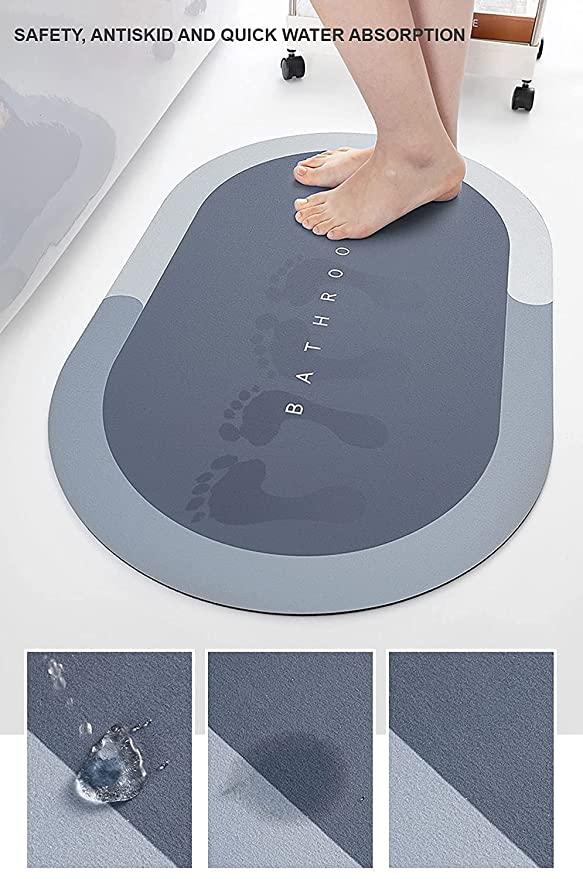 Delphi's Space™ Mat-Anti-Slip Bath Mat Water Absorbent Bathroom Mat