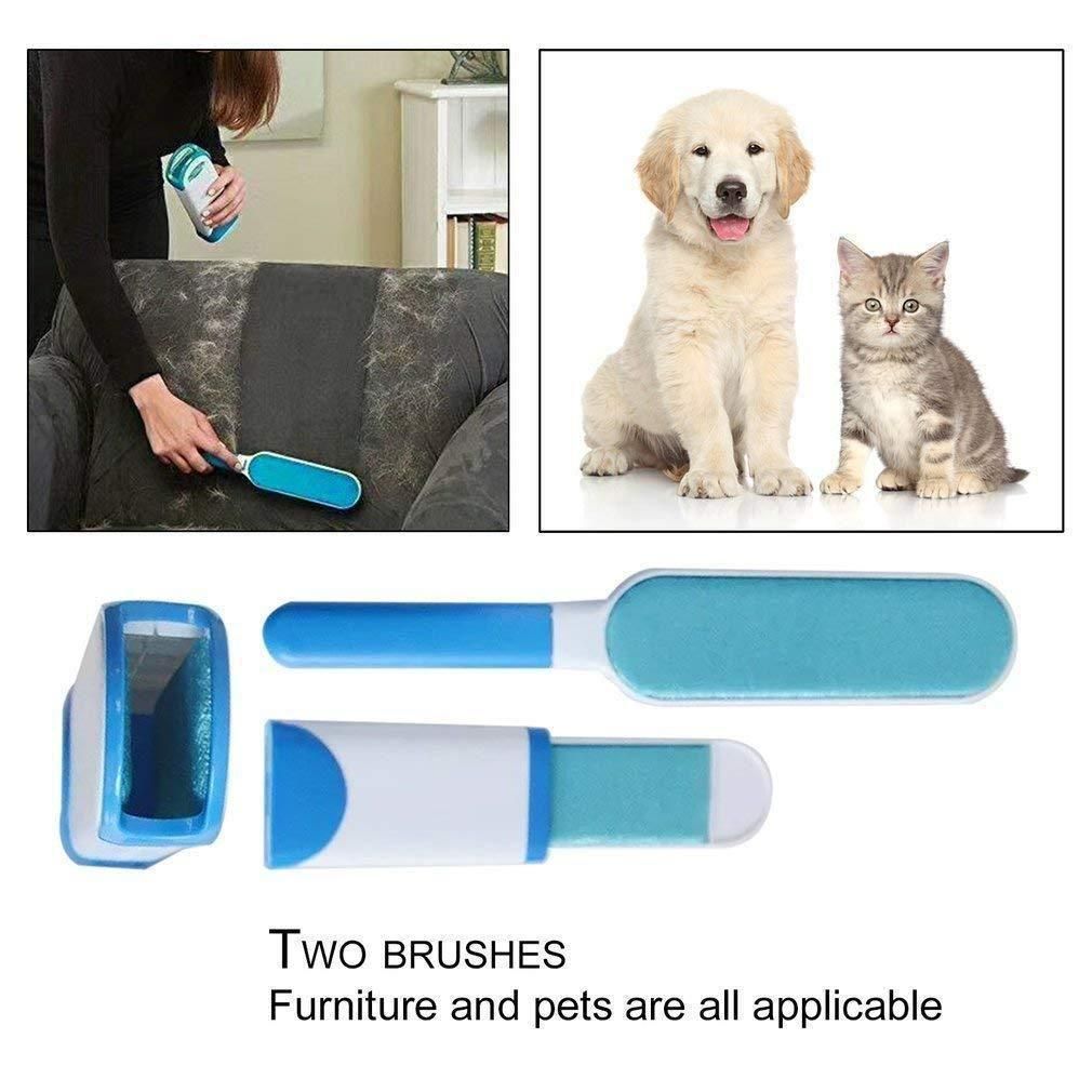 Delphi Space ™Pet Fur and Lint Remover Multi-Purpose Double Sided Self-Cleaning Brushes