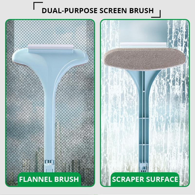 Delphi Space™ Window Cleaning Brush-Multi-Function Double-Sided Cleaning Brush Screen Window Brush
